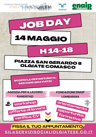 Job Day - Locandina 14 Maggio