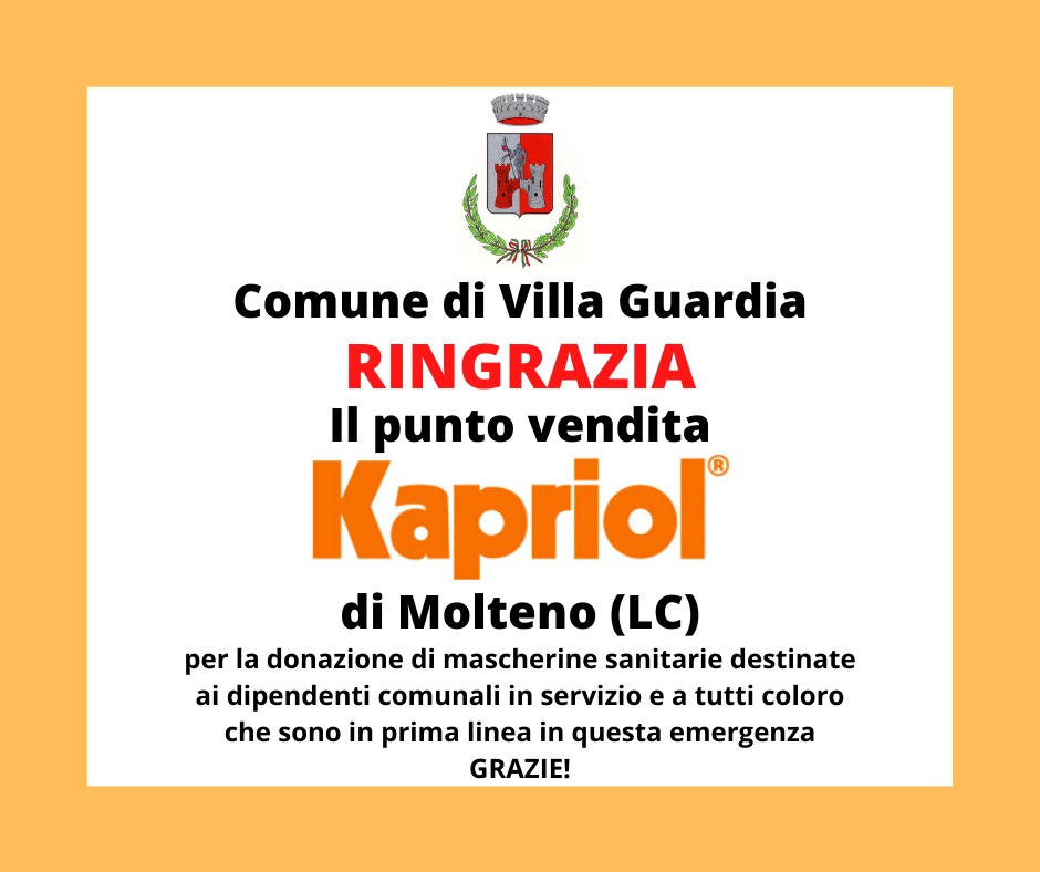 Ringraziamento Kapriol