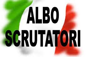 Iscrizione albo scrutatori
