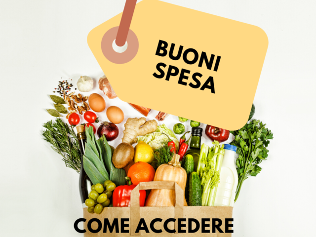 Buoni spesa - solidarietà alimentare